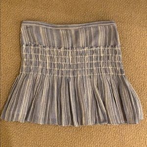 Blue miniskirt by LoveShackFancy, size XS